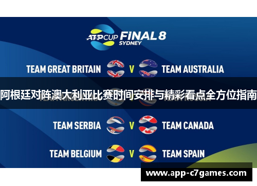 阿根廷对阵澳大利亚比赛时间安排与精彩看点全方位指南